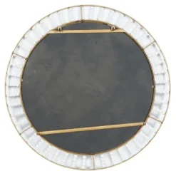 Decorative Mirrors-Kirkland's Home Contemporary Gold Frame With Beads Mirror