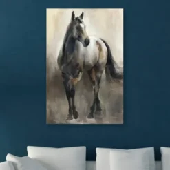 Canvas Art-Kirkland's Home Copper And Nickel Canvas Art Print, 32X48 In. Gray