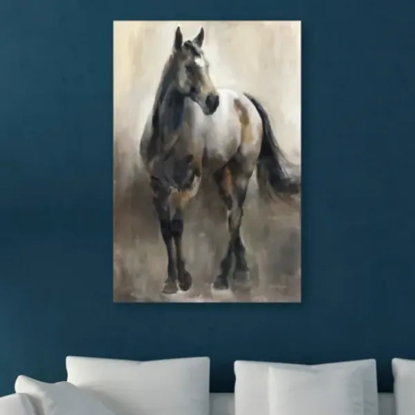 Canvas Art-Kirkland's Home Copper And Nickel Canvas Art Print, 32X48 In. Gray