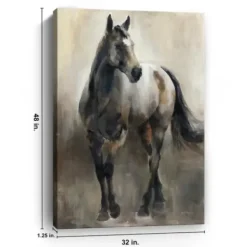 Canvas Art-Kirkland's Home Copper And Nickel Canvas Art Print, 32X48 In. Gray