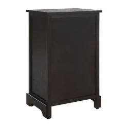 Accent & End Tables-Kirkland's Home Cora Accent Table With Woven Storage Baskets Brown
