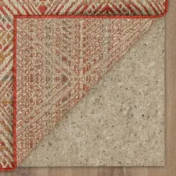 Outdoor Rugs-Kirkland's Home Coral Diamond Indoor/Outdoor Area Rug, 5X7 Orange