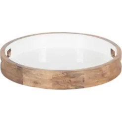Decorative Trays-Kirkland's Home Coral Reef Oval Trays, Set Of 2 Black