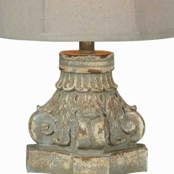 Table Lamps-Kirkland's Home Corinthian Column Table Lamps, Set Of 2 Ivory
