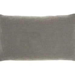 Pillows-Kirkland's Home Cotton Relax Tufted Lumbar Pillow Gray
