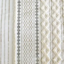 Comforters-Kirkland's Home Cotton Tufted Full/Queen 3-Pc. Comforter Set Ivory