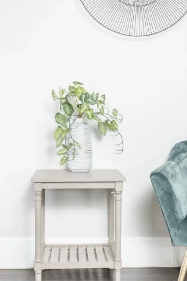 Accent & End Tables-Kirkland's Home Crate Shelf Side Table Gray