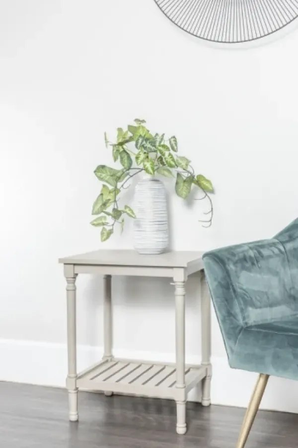 Accent & End Tables-Kirkland's Home Crate Shelf Side Table Gray