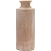 Vases-Kirkland's Home Cream Acorn Ceramic Vase, 8 In. Ivory