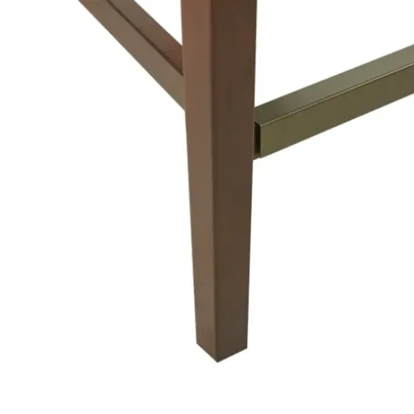 Bar Stools & Counter Height Stools-Kirkland's Home Cream Button Tufted Back Counter Stool Ivory