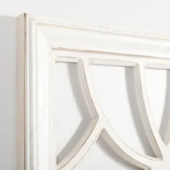 Wall Plaques-Kirkland's Home Cream Decorative Wood Wall Plaque White
