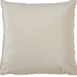 Pillows-Kirkland's Home Cream Faux Lamb Fur Pillow White