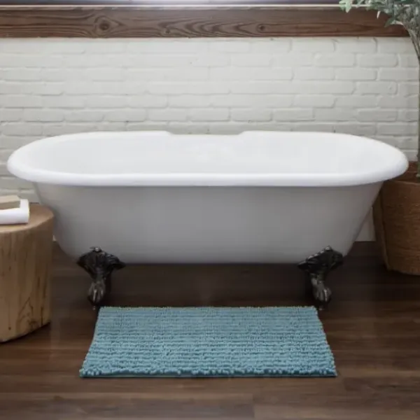 Bathroom Rugs-Kirkland's Home Cream High Pile Marshmallow Bath Mat, 72 In. Ivory