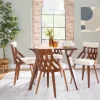 Dining Chairs-Kirkland's Home Cream Lattice Back 2-Pc. Dining Chair Set White