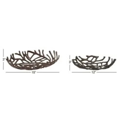 Decorative Trays-Kirkland's Home Cream Moroccan Pattern Tray With Gold Edges White