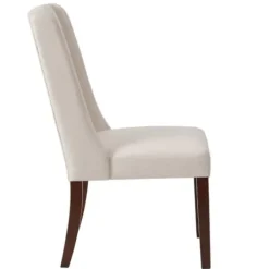 Dining Chairs-Kirkland's Home Cream Parson Dining Chairs, Set Of 2 Ivory
