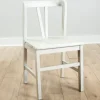 Dining Chairs-Kirkland's Home Cream Reclaimed Wood Daisy Valetta Dining Chair Ivory