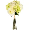 Stems & Bouquets-Kirkland's Home Cream Rose And Hydrangea Bouquets, Set Of 2 Ivory