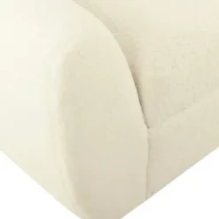 Benches & Ottomans-Kirkland's Home Cream Sherpa And Wood Storage Bench Ivory