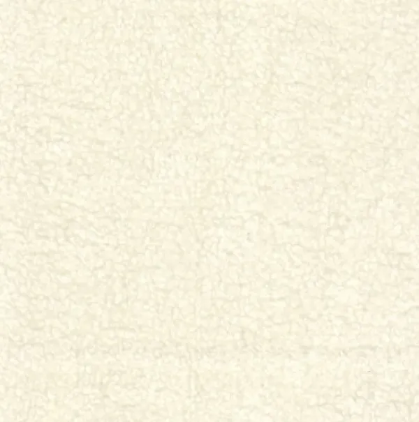 Benches & Ottomans-Kirkland's Home Cream Sherpa Upholstered Metal Ottoman Ivory