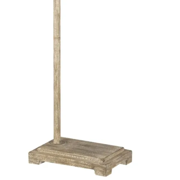 Floor Lamps-Kirkland's Home Cream Traditional Spindle Floor Lamp White