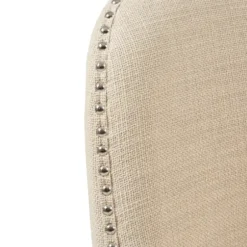 Bar Stools & Counter Height Stools-Kirkland's Home Cream Tufted Back Swivel Counter Stool Ivory