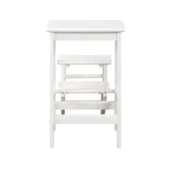 Bar Stools & Counter Height Stools-Kirkland's Home Cream Wooden 3-Level Step Stool Ivory