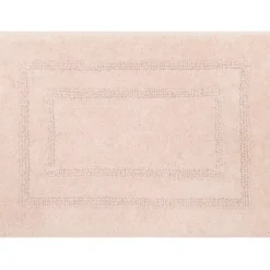 Bathroom Rugs-Kirkland's Home Creme Plush Reversible Cotton Bath Mat, 45 In. Ivory