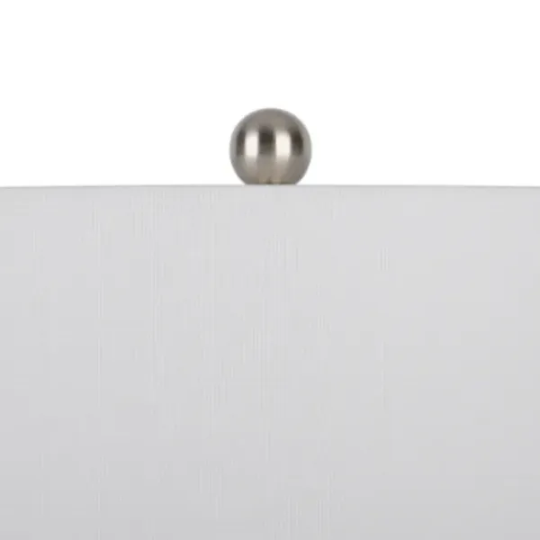 Floor Lamps-Kirkland's Home Crystal Orb Stacked Floor Lamp, 60 In. White