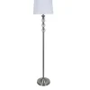 Floor Lamps-Kirkland's Home Crystal Orb Stacked Floor Lamp White
