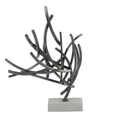 Statues & Figurines-Kirkland's Home Cube Quad Sculptures, Set Of 3 Gold