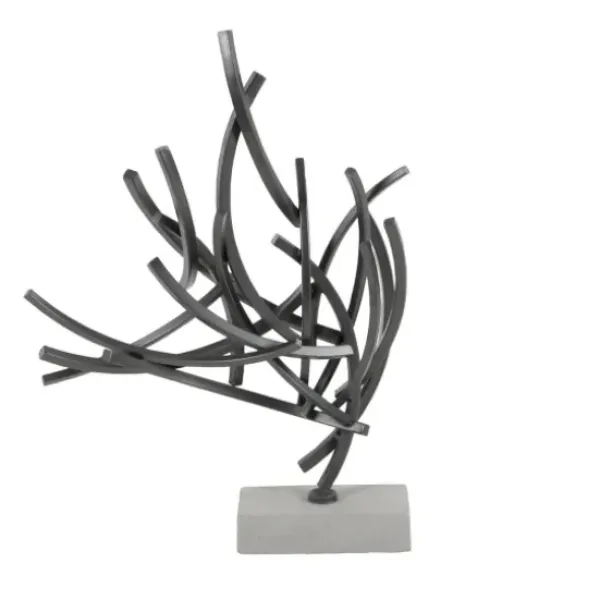 Statues & Figurines-Kirkland's Home Cube Quad Sculptures, Set Of 3 Gold