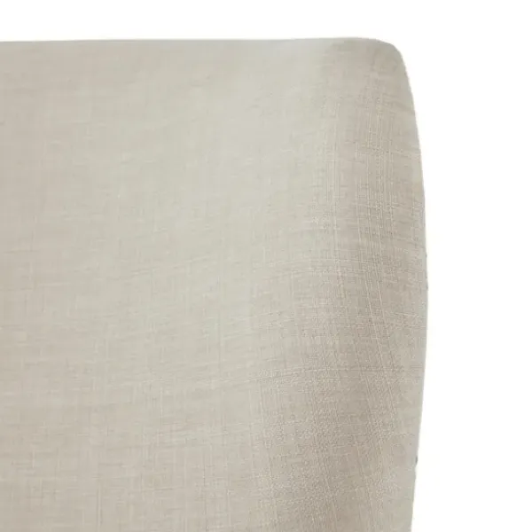 Accent Chairs-Kirkland's Home Curved Wingback Accent Chair Ivory