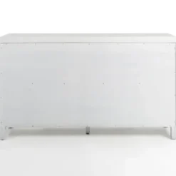 Cabinets & Sideboards-Kirkland's Home Cyra 4-Door Wood Cabinet White