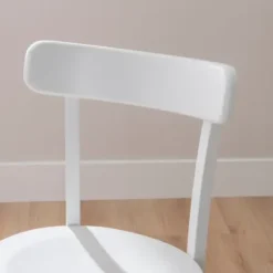 Accent Chairs-Kirkland's Home Daisy Curved Plank 2-Pc. Accent Chair Set White