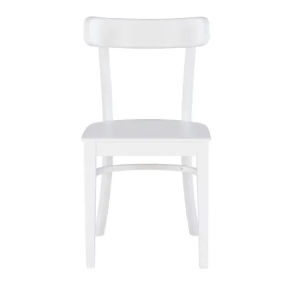 Accent Chairs-Kirkland's Home Daisy Curved Plank 2-Pc. Accent Chair Set White