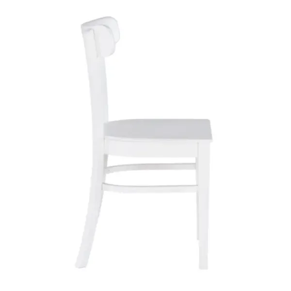 Accent Chairs-Kirkland's Home Daisy Curved Plank 2-Pc. Accent Chair Set White