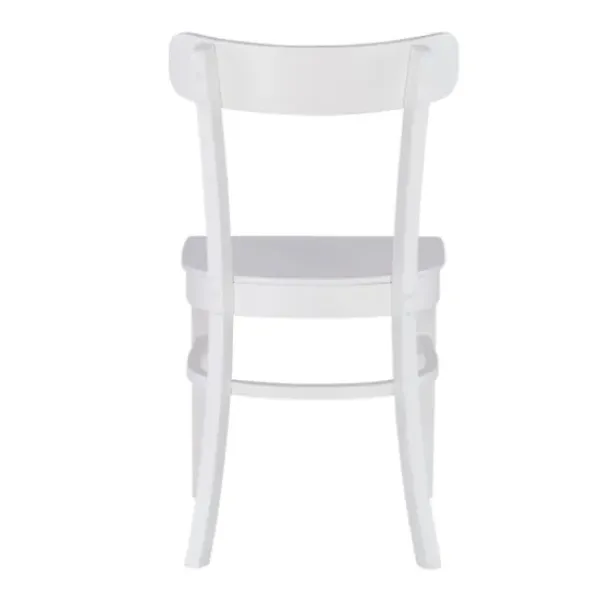 Accent Chairs-Kirkland's Home Daisy Curved Plank 2-Pc. Accent Chair Set White