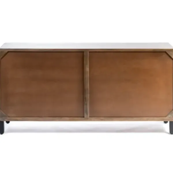 Cabinets & Sideboards-Kirkland's Home Damon Mango Wood Sideboard Brown