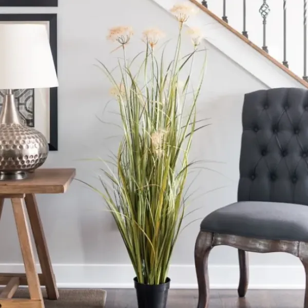 Trees & Topiaries-Kirkland's Home Dandelion Grass Potted Plant