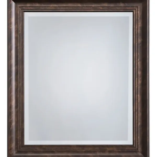 Decorative Mirrors-Kirkland's Home Dark Bronze Rectangular Frame Wall Mirror