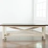 Benches & Ottomans-Kirkland's Home Dark Brown And Jackson Dining Bench Ivory