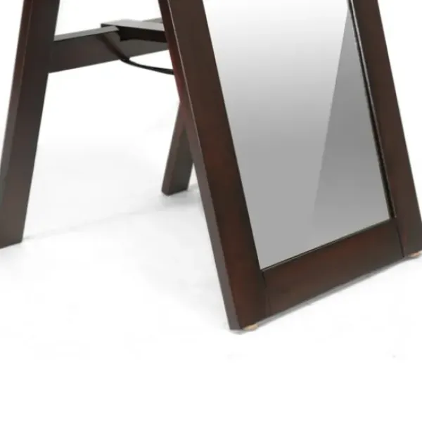 Full Length & Floor Mirrors-Kirkland's Home Dark Brown Modern Standing Mirror, 21X60 In.