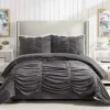 Comforters-Kirkland's Home Dark Emily 2-Pc. Twin/Twin Xl Comforter Set Gray