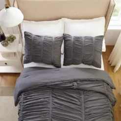 Comforters-Kirkland's Home Dark Emily 2-Pc. Twin/Twin Xl Comforter Set Gray