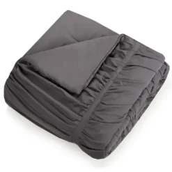 Comforters-Kirkland's Home Dark Emily 2-Pc. Twin/Twin Xl Comforter Set Gray