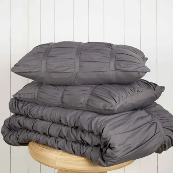 Comforters-Kirkland's Home Dark Emily 2-Pc. Twin/Twin Xl Comforter Set Gray