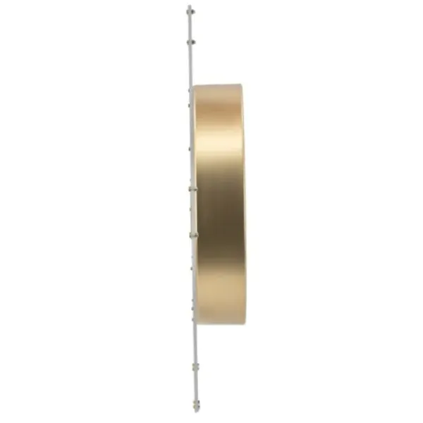 Clocks-Kirkland's Home Dark Gold Exposed Gearwork Wall Clock