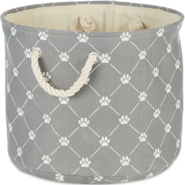 Decorative Bowls & Jars-Kirkland's Home Dark Gray Aluminum Decorative Bowl Silver