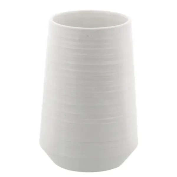 Vases-Kirkland's Home Dark Mango Wood Vase, 23 In. Gray